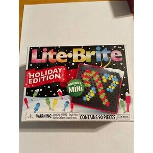 Lite•Brite Holiday Edition 90pc hangable Mini